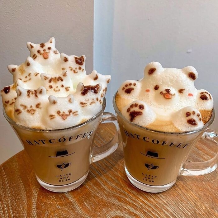 Keren! 10 Latte Art yang Keren dan Diubah Menjadi Karya Seni Keren! 10 Latte Art yang Keren dan Diubah Menjadi Karya Seni