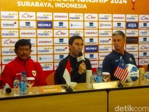 Piala AFF U-19: Pelatih Malaysia Keluhkan Waktu Istirahat yang Singkat