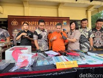 Produsen Uang Palsu di Mojokerto Digulung, Rp 196 Juta Disita