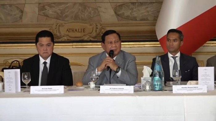 Prabowo di Prancis