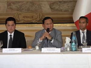 Prabowo Bertemu Bos-bos Perusahaan di Prancis, Jalin Kolaborasi Ekonomi