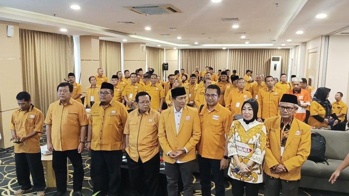 Rapimda DPD Hanura Jatim di Surabaya.