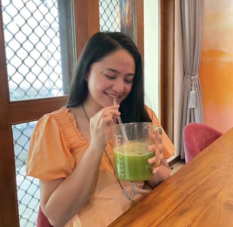 Sebelum Diet, Marshanda Suka Ngopi dan Makan Es Krim Bareng Sienna