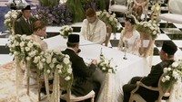 Presiden Joko Widodo menjadi saksi dari pihak Thariq Halilintar. Ketua MPR RI menjadi saksi dari Aaliyah Massaid. Foto: dok. Channel YouTube Thariq Halilintar