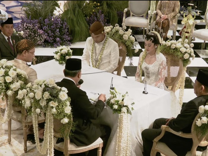 Akad nikah Aaliyah Massaid dan Thariq Halilintar