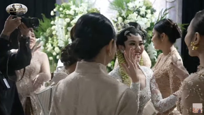 Akad nikah Thariq Halilintar dan Aaliyah Massaid.