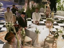 Presiden dan Ketua MPR RI Saksi Pernikahan Thariq Halilintar dan Aaliyah