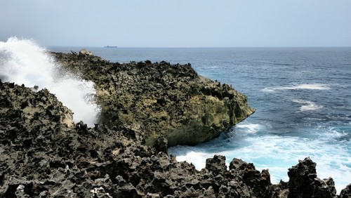 Water Blow Nusa Dua Bali. Tangkapan layar Google Earth (Geoff Barber)