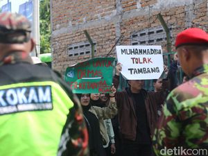 Lagi, Demo Tolak Izin Tambang Goyang Rapat Konsolidasi Muhammadiyah di Jogja