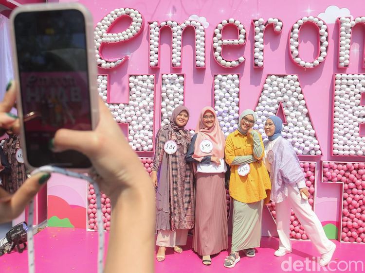 Foto Keseruan Ratusan Peserta Audisi Emeron Hijab Hunt 2024 di Jabodetabek