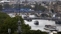 Tidak semuanya satu kapal diisi oleh satu negara. Seperti halnya kontingen Afganistan, Afrika Selatan, Albania, Aljazair, dan Jerman berada pada satu kapal. AP/Anne-Christine Poujoulat