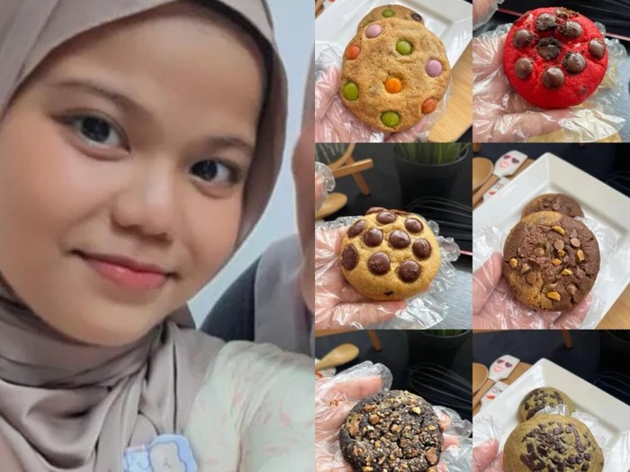 bocah jualan cookies di sekolah
