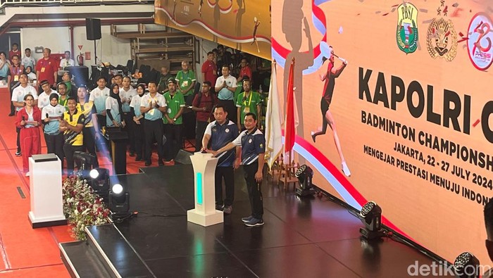 Kapolri Harap Kejuaraan Bulutangkis Kapolri Cup 2024 Ajang Jaring Atlet