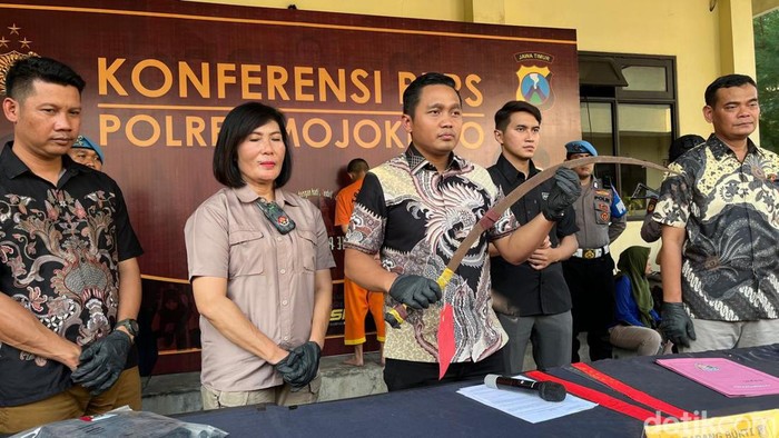 Kasat Reskrim Polres Mojokerto AKP Nova Indra Pratama