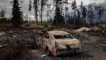 Kebakaran Hutan Hanguskan Kota Wisata Jasper Kanada