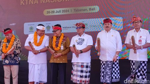 KTNA Nasional ke-53 tahun diadakan di DTW Tanah Lot, Desa Beraban, Kecamatan Kediri, Tabanan, Bali.