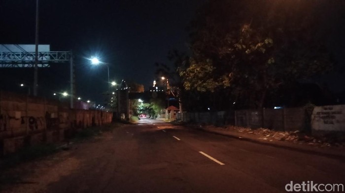Lokasi viral suara tangisan horor wanita di dekat Masjid Al-Akbar Surabaya
