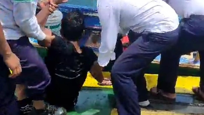 Penumpang kapal dari Banda Aceh tujuan Sabang melompat ke laut