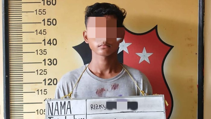 Pelaku pencurian uang infak di masjid di Medan. (Istimewa)