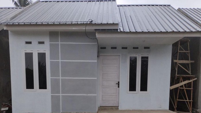 Penampakan rumah di Ratu Residence II.