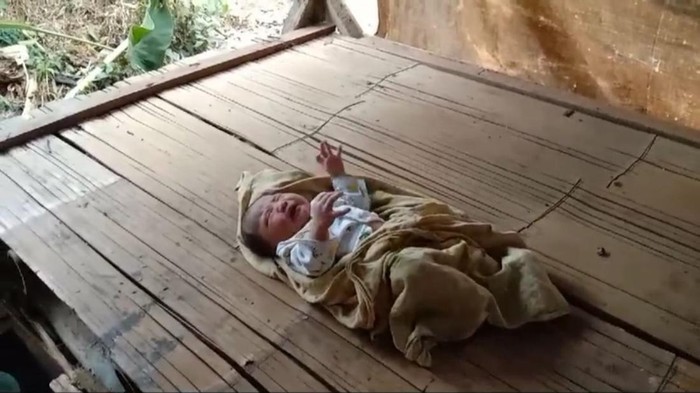 Penemuan bayi di Ciamis.