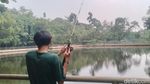 Potret Hutan Kota Munjul, Spot Favorit Warga Buat Mancing-Refreshing