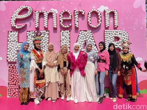 Suasana audisi tahap pertama Emeron Hijab Hunt 2024 Jabodetabek di Summarecon Mall Bekasi (27/7/2024).