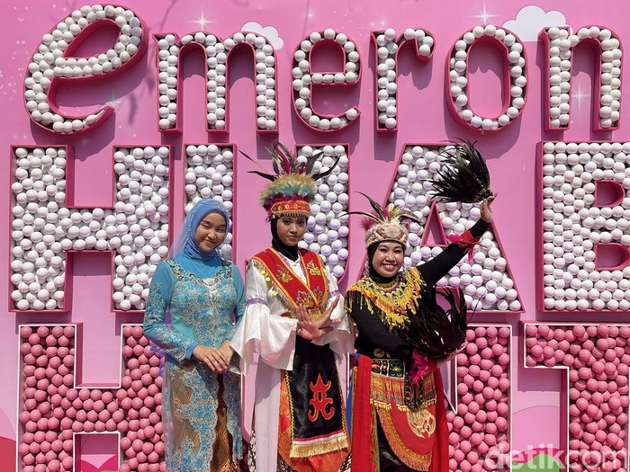 Suasana audisi tahap pertama Emeron Hijab Hunt 2024 Jabodetabek di Summarecon Mall Bekasi (27/7/2024).