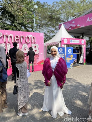 Suasana audisi tahap pertama Emeron Hijab Hunt 2024 Jabodetabek di Summarecon Mall Bekasi (27/7/2024).