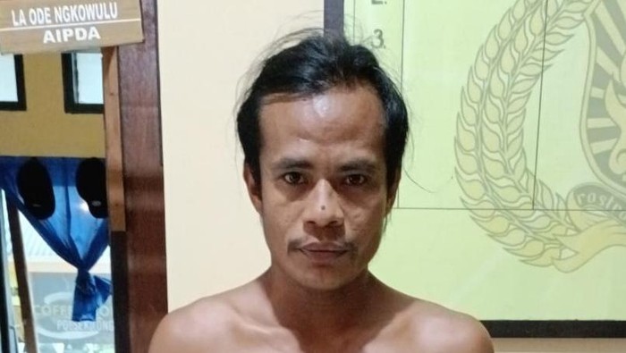 Tampang pria di Muna yang bunuh teman usai debat soal duluan ayam atau telur.