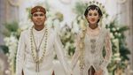 Thariq Halilintar Cium Aaliyah Massaid Usai Ijab Kabul