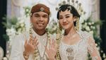 Thariq Halilintar Cium Aaliyah Massaid Usai Ijab Kabul