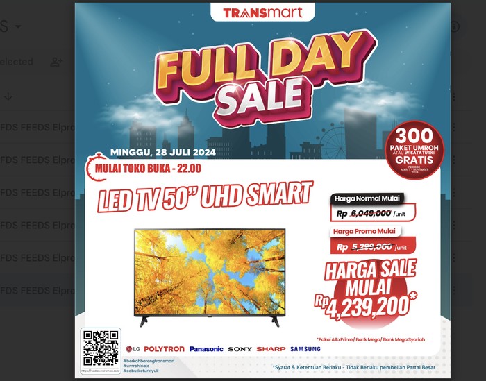 Transmart Full Day Sale