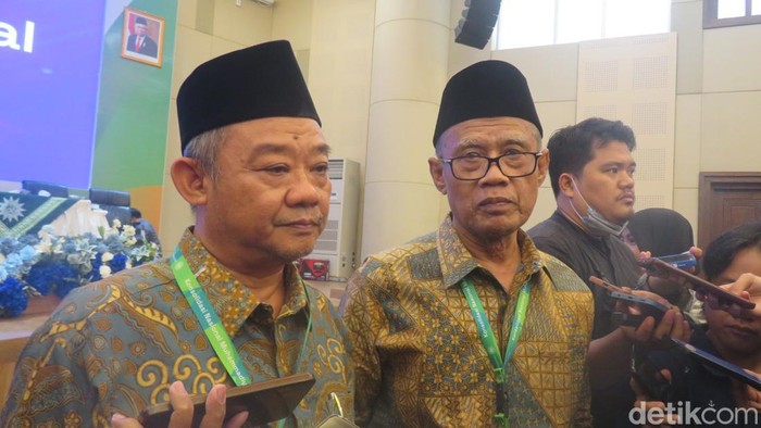 Sekretaris Umum PP Muhammadiyah Abdul Muti ditemui dalam Konsolidasi Nasional Muhammadiyah yang berlangsung di Convention Hall UNISA Yogyakarta, Minggu (28/7/2024).