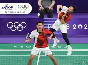 Olimpiade 2024: Fajar/Rian Bungkam Wakil Prancis, Lolos Perempatfinal!