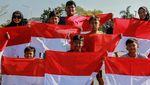 Gerakan Pembagian 49 Ribu Bendera Merah Putih di Palangka Raya