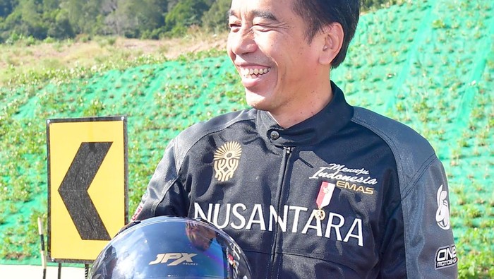 Jokowi Motoran di IKN