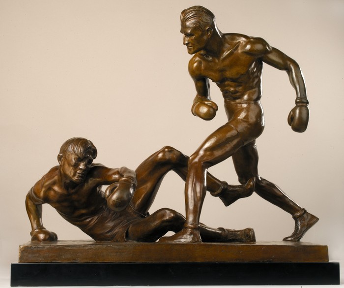 Karya Mahonri Young, The Knockdown, 1931