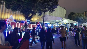 Konser sore hingga malam dimeriahkan oleh band Dewa 19, King Nassar, Feel Koplo yang sekaligus menutup seluruh rangkaian acara Digiland 2024. Foto: Rachmatunnisa/detikINET