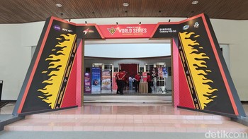 Kompetisi diikuti ole 12 tim Free Fire terbaik di musim ini. Foto: (Panji Saputro/detikINET).