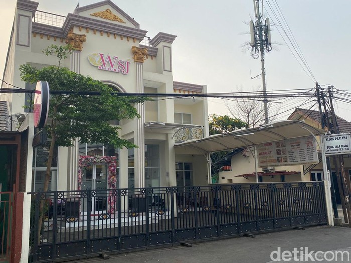 Klinik kecantikan maut di Depok, Jawa Barat. (Wildan/detikcom)