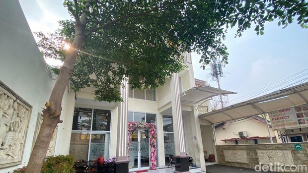 Klinik kecantikan 'maut' di Depok, Jawa Barat. (Wildan/detikcom)
