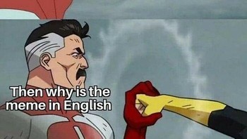 Tapi meme ini kan ditulis pakai alfabet Latin, kata netter. Foto: historyinmemes via Bored Panda