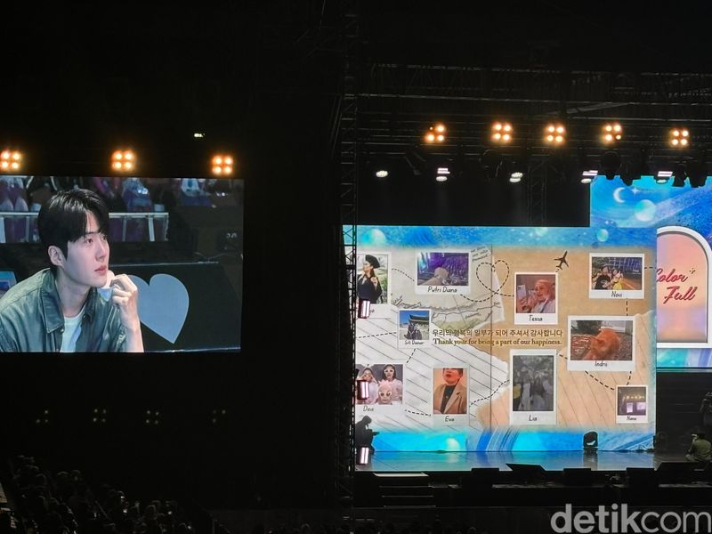 Momen Kim Seon Ho Temu Kangen Fans di Fanmeeting Indonesia, Banjir Air Mata