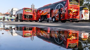 Libur Nataru dengan Bus AKAP 