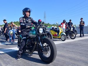 Ini Motor yang Ditunggangi Jokowi di IKN