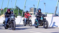Jokowi mengapresiasi kondisi jalan tol yang sudah cukup baik. (Foto: Muchlis Jr - Biro Pers Sekretariat Presiden).