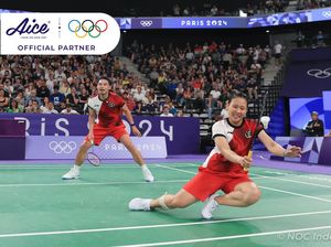 Hasil Olimpiade 2024: Rinov/Pitha Dikalahkan Unggulan Pertama