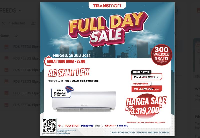Transmart Full Day Sale
