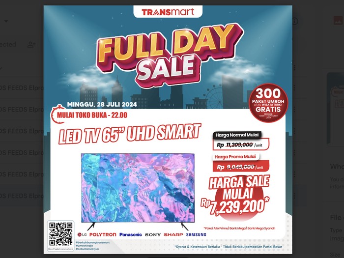 Transmart Full Day Sale